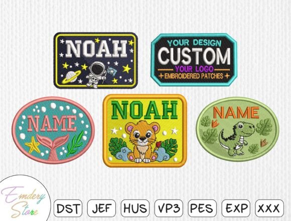 Custom Name Patch Embroidery Bundle Review