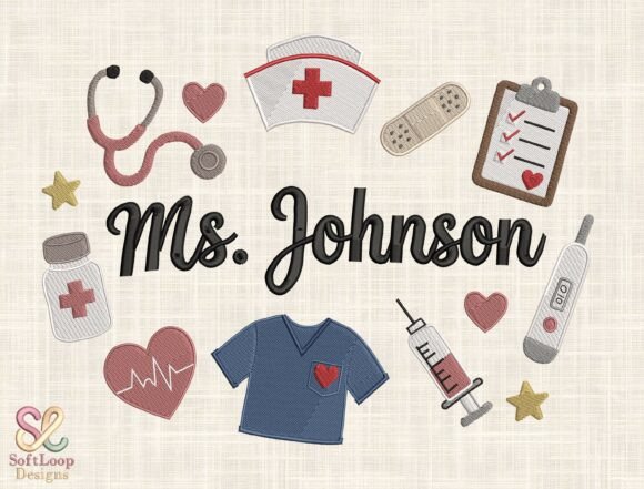 Custom Nurse Appreciation Embroidery: A Designer's Review