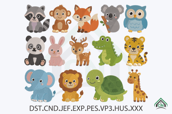 Cute Woodland Animals Embroidery Bundle Review