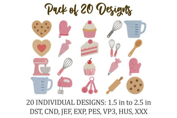 Mini Baking Embroidery Bundle: A Seasonal Designer Review