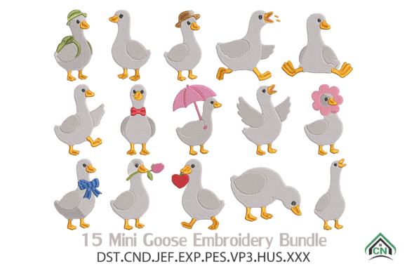 Mini Goose Embroidery Bundle Review for Handmade Gifts