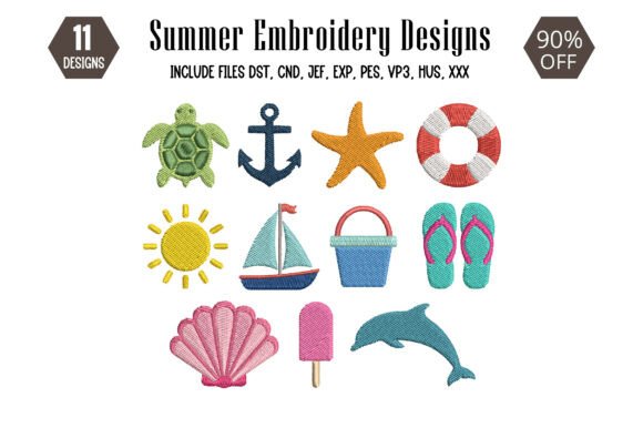 Mini Summer Embroidery Design Review