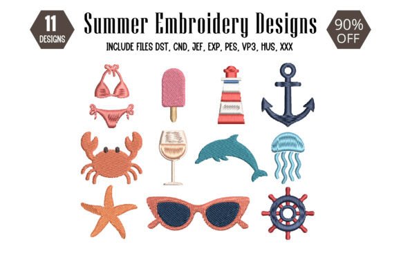 Summer Embroidery Design Review for Sellers