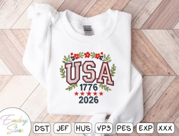 USA 1776 2026 Embroidery Design Review