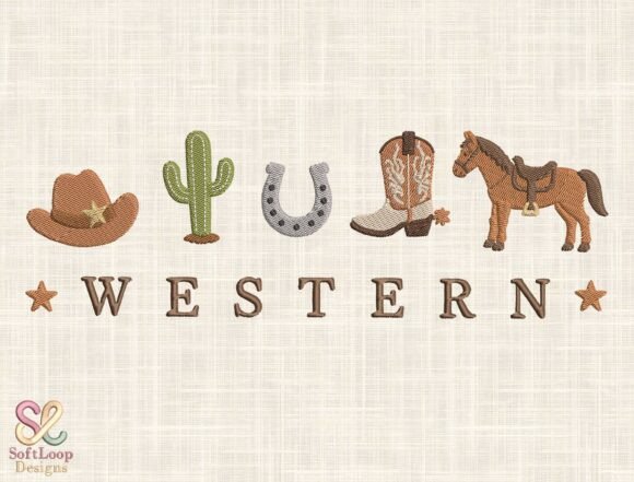 Western Cowboy Embroidery Design Review
